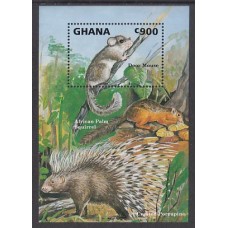 Ghana - Hojas Yvert 214 ** Mnh  Fauna