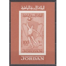 Jordania - Hojas Yvert 21 ** Mnh  Deportes