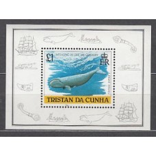 Tristan da Cunha - Hojas Yvert 21 ** Mnh  Fauna marina