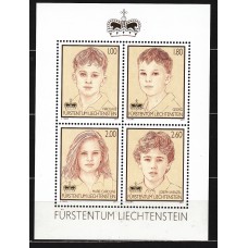 Liechtenstein Hojas Yvert 22 ** Mnh Personaje