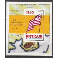 Antigua Hojas Yvert 24 ** Mnh Bandera