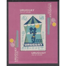 Uruguay - Hojas Yvert 25A ** Mnh Turismo