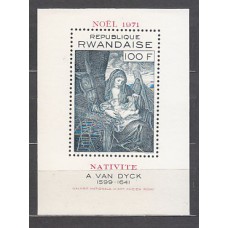 Ruanda - Hojas Yvert 25 ** Mnh  Navidad