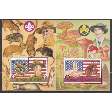 San Vicente - Hojas Yvert 26/7 ** Mnh Scoutismo
