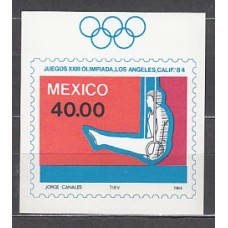Mexico - Hojas Yvert 26 ** Mnh Deportes. Juegos Olimpicos Los Angeles