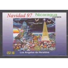 Nicaragua - Hojas Yvert 272A ** Mnh Navidad