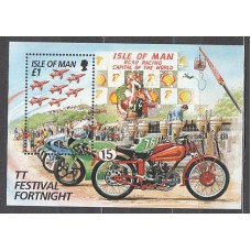 Man - Hojas Yvert 28 ** Mnh Motos