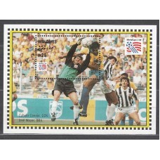 Maldives - Hojas Yvert 297 ** Mnh  Deportes fútbol