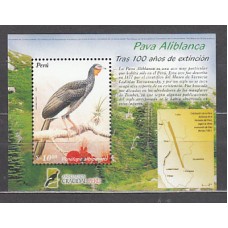 Peru - Hojas Yvert 29 ** Mnh Fauna. Aves