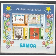 Samoa - Hojas Yvert 29 ** Mnh Navidad
