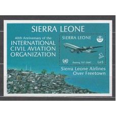 Sierra Leona - Hojas Yvert 29 ** Mnh  Avión