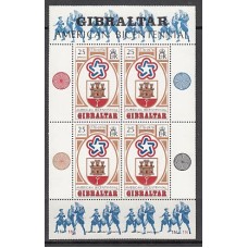 Gibraltar - Hojas Yvert 2 ** Mnh Independencia de EEUU