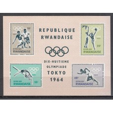 Ruanda - Hojas Yvert 2 ** Mnh  Olimpiadas de Toquio