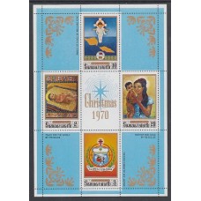 Samoa - Hojas Yvert 2 ** Mnh Navidad