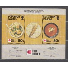 Salomon - Hojas Yvert 30 ** Mnh Gastronomia