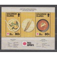 Salomon - Hojas Yvert 30 ** Mnh Gastronomia