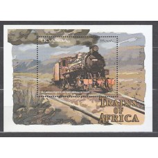 Uganda - Hojas Yvert 318 ** Mnh  Trenes