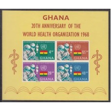 Ghana - Hojas Yvert 32 ** Mnh  Medicina