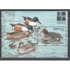 Kiribati - Hojas Yvert 32 ** Mnh Fauna. Aves