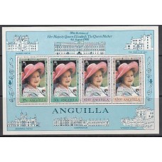 Anguilla - Hojas Yvert 33 ** Mnh Reina madre