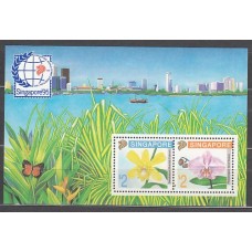 Singapur - Hojas Yvert 33 ** Mnh Flores