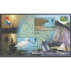Tristan da Cunha - Hojas Yvert 34 ** Mnh  Fauna aves