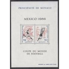 Monaco - Hojas Yvert 35 ** Mnh Deportes. Fútbol