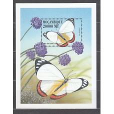 Mozambique - Hojas Yvert 35 ** Mnh  Fauna mariposas