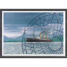San Vicente - Hojas Yvert 360 ** Mnh Barcos