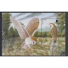 Jersey - Hojas Yvert 37 ** Mnh Fauna aves