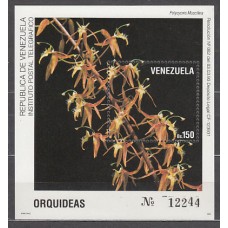 Venezuela - Hojas Yvert 38 ** Mnh Flores.Orquideas