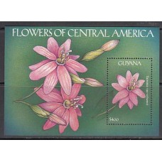 Guayana Britanica - Hojas Yvert 391C ** Mnh Flores