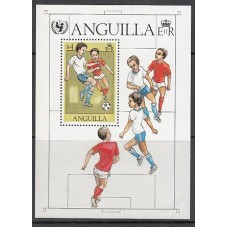 Anguilla - Hojas Yvert 39 ** Mnh Deportes fútbol