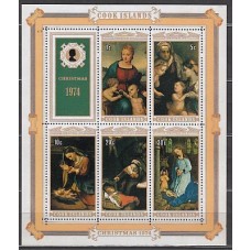 Cook - Hojas Yvert 39 ** Mnh Navidad