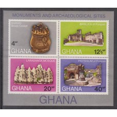 Ghana - Hojas Yvert 39 ** Mnh  Arqueología