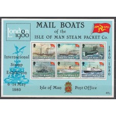 Man - Hojas Yvert 3 ** Mnh Barcos