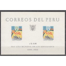 Peru - Hojas Yvert 3 * Mh Deportes. Olimpiadas de Melbourne