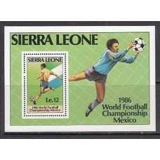 Sierra Leona - Hojas Yvert 42 ** Mnh  Deportes fútbol