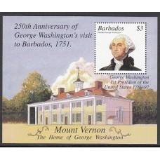 Barbados - Hojas Yvert 43 ** Mnh George Washingston