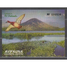 Salvador - Hojas Yvert 44 ** Mnh Fauna aves