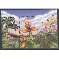 Dominica - Hojas Yvert 484 ** Mnh Flores
