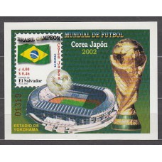 Salvador - Hojas Yvert 49 ** Mnh Deportes fútbol