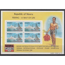 Nauru - Hojas Yvert 4 ** Mnh  Pesca