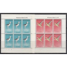 Nueva Zelanda - Hojas Yvert 5/6 ** Mnh Fauna. Aves