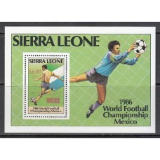 Sierra Leona - Hojas Yvert 50 ** Mnh  Deportes fútbol