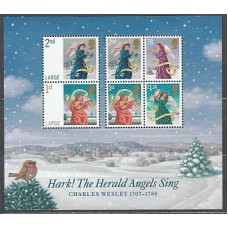 Gran Bretaña - Hojas Yvert 51 ** Mnh Navidad