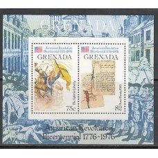 Grenada - Hojas Yvert 51 ** Mnh Independencia de EEUU