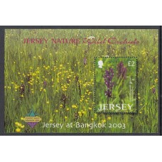 Jersey - Hojas Yvert 51 ** Mnh Flores