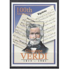 Gambia - Hojas Yvert 527 ** Mnh  Música Verdi