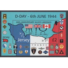 Jersey - Hojas Yvert 55 ** Mnh Desembarco del Normandia